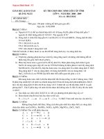 Đề thi học sinh giỏi môn Hóa học lớp 9 số 59