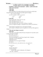 chươn 5   dẫn xuất halogen   nitro   sunfo kim loại