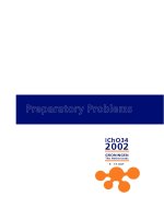 Đề thi và đáp án chuẩn bị cho kì thi Oilmpic hóa quốc tế lần thứ 34 tại Hà Lan