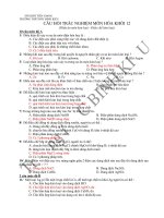 trắc nghiệm ăn mòn kim loại   điều chế kim loại