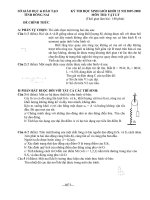 Tuyển tập đề thi Học SG môn vật lý lớp 12 hay nhất