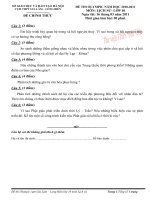 Đề thi học sinh giỏi môn Lịch sử lớp 10 chọn lọc số 8