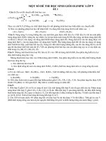 29 ĐỀ THI HỌC SINH GIỎI OLIMPIC LỚP 9