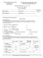 BỘ ĐỀ thi HSG lớp 9