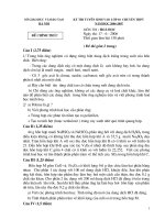 Đề tuyển sinh vào lớp 10 chuyên Hóa số 39