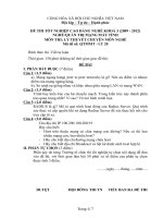 Đề thi tốt nghiệp cao đẳng nghề ngành quản trị mạng máy tính phần lý thuyết và đáp án mã  (20)
