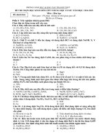 Đề thi tuyển học sinh giỏi Hóa học 9 chọn lọc số 10