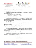 Đề thi thử đại học môn lịch sử (9)