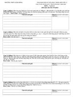 Đề thi casio môn lý hay ôn thi Học sinh giỏi (1)