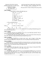 Đề thi học sinh giỏi môn Hóa học lớp 9 số 12