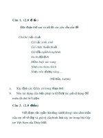 Khảo sát chất lượng học sinh giỏi Huyện Quế Sơn năm 2010-2011