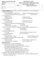 Đề văn 7 - sưu tầm đề kiểm tra, thi định kỳ học sinh giỏi môn văn bồi dưỡng (52)