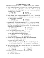 trắc nghiệm hóa 11 có đáp án