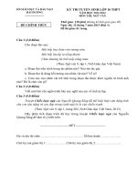 Đề văn 10 - sưu tầm đề kiểm tra, thi học kỳ, học sinh giỏi tham khảo bồi dưỡng  (14)