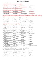 Đề anh 8 - sưu tập đề kiểm tra, thi học sinh giỏi tiếng anh 8 tham khảo bồi dưỡng  (125)