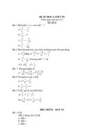 Đề thi lớp 6 HKII môn Toán đề số 12