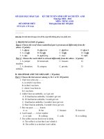 thi vào lớp 10 chuyên Anh