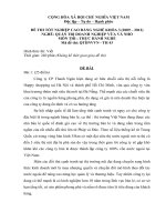 Đề thi tốt nghiệp cao đẳng nghề ngành quản trị doanh nghiệp vừa và nhỏ phần thực hành và đáp án mã (40)