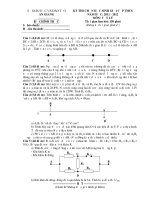 Đề thi Học Sinh giỏi Vật Lý lớp 9 các trường (16)