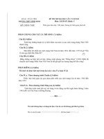 Đề thi thử đại học môn lịch Sử (7)