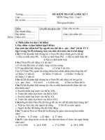 Đề kiểm tra giữa kỳ I Tiếng Việt lớp 5 số 14