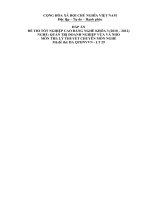 Đề thi tốt nghiệp cao đẳng nghề ngành quản trị doanh nghiệp vừa và nhỏ phần lý thuyết và đáp án mã (26)