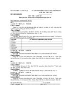 Đề thi tốt nghiệp Phổ thông hệ Bổ túc năm 2002 - 2003 môn lịch sử