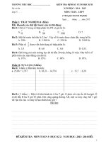 Đề thi lớp 5 - sưu tầm các đề kiểm tra, thi học sinh giỏi lớp 5 bồi dưỡng (54)