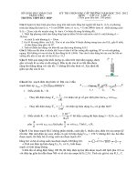 Đề Thi Chọn HSG VL12 2011-2012, THPT Đức Hợp, tỉnh Hưng Yên môn vật lý