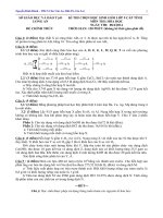 Đề thi học sinh giỏi Hóa học 9 cấp tỉnh năm 2013 - 2014 số 23