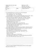 Đề văn 7 - sưu tầm đề kiểm tra, thi định kỳ học sinh giỏi môn văn bồi dưỡng (63)