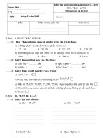 Đề thi lớp 5 - sưu tầm các đề kiểm tra, thi học sinh giỏi lớp 5 bồi dưỡng (70)