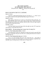 ĐỀ LUYỆN TẬP SỐ 8 KÌ THI ĐẠI HỌC MÔN LỊCH SỬ