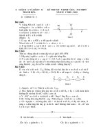 Đề thi Học Sinh giỏi Vật Lý lớp 9 các trường (75)
