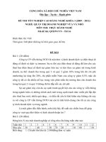 Đề thi tốt nghiệp cao đẳng nghề ngành quản trị doanh nghiệp vừa và nhỏ phần thực hành và đáp án mã (13)