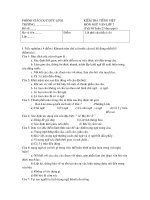 Đề văn 7 - sưu tầm đề kiểm tra, thi định kỳ học sinh giỏi môn văn bồi dưỡng (55)