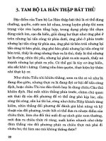 Thiếu Lâm Cơ Bản  Tam Bộ La Hán Thập Bát Thủ