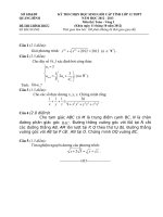 Đề thi học sinh giỏi Toán lớp 12 chọn lọc số 1