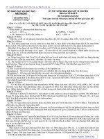 Đề tuyển sinh vào 10  môn Hóa học số 6