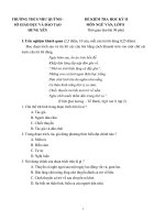 Đề văn lớp 8- sưu tầm đề kiểm tra, thi học sinh giỏi bồi dưỡng (7)