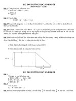 Đề thi lớp 5 - sưu tầm các đề kiểm tra, thi học sinh giỏi lớp 5 bồi dưỡng (35)