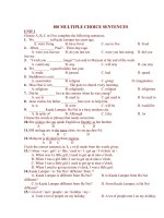 Đề anh 8 - sưu tập đề kiểm tra, thi học sinh giỏi tiếng anh 8 tham khảo bồi dưỡng  (211)