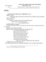 Đề thi thử đại học môn ngữ văn (8)