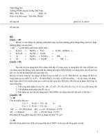 Đề thi học sinh giỏi Hóa học lớp 10 chọn lọc số 41