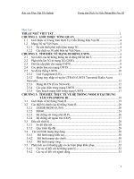 Báo cáo Thực Tập Tốt Nghiệp Trung tâm Dịch Vụ Viễn Thông Khu Vực III