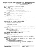 Đề thi tốt nghiệp môn toán THPT 2008 phân ban lần 2