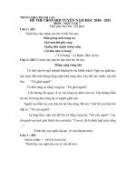 Đề văn 7 - sưu tầm đề kiểm tra, thi định kỳ học sinh giỏi môn văn bồi dưỡng (73)