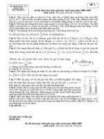 Đề thi casio môn lý hay ôn thi Học sinh giỏi (7)