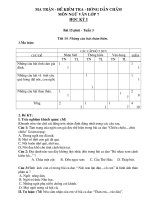 Đề văn 7 - sưu tầm đề kiểm tra, thi định kỳ học sinh giỏi môn văn bồi dưỡng (23)