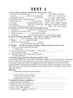 Đề anh 8 - sưu tập đề kiểm tra, thi học sinh giỏi tiếng anh 8 tham khảo bồi dưỡng  (291)